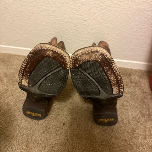 Dan post - ka faux python print leather. Men’s boots. Size 12. - Picture 6 of 6